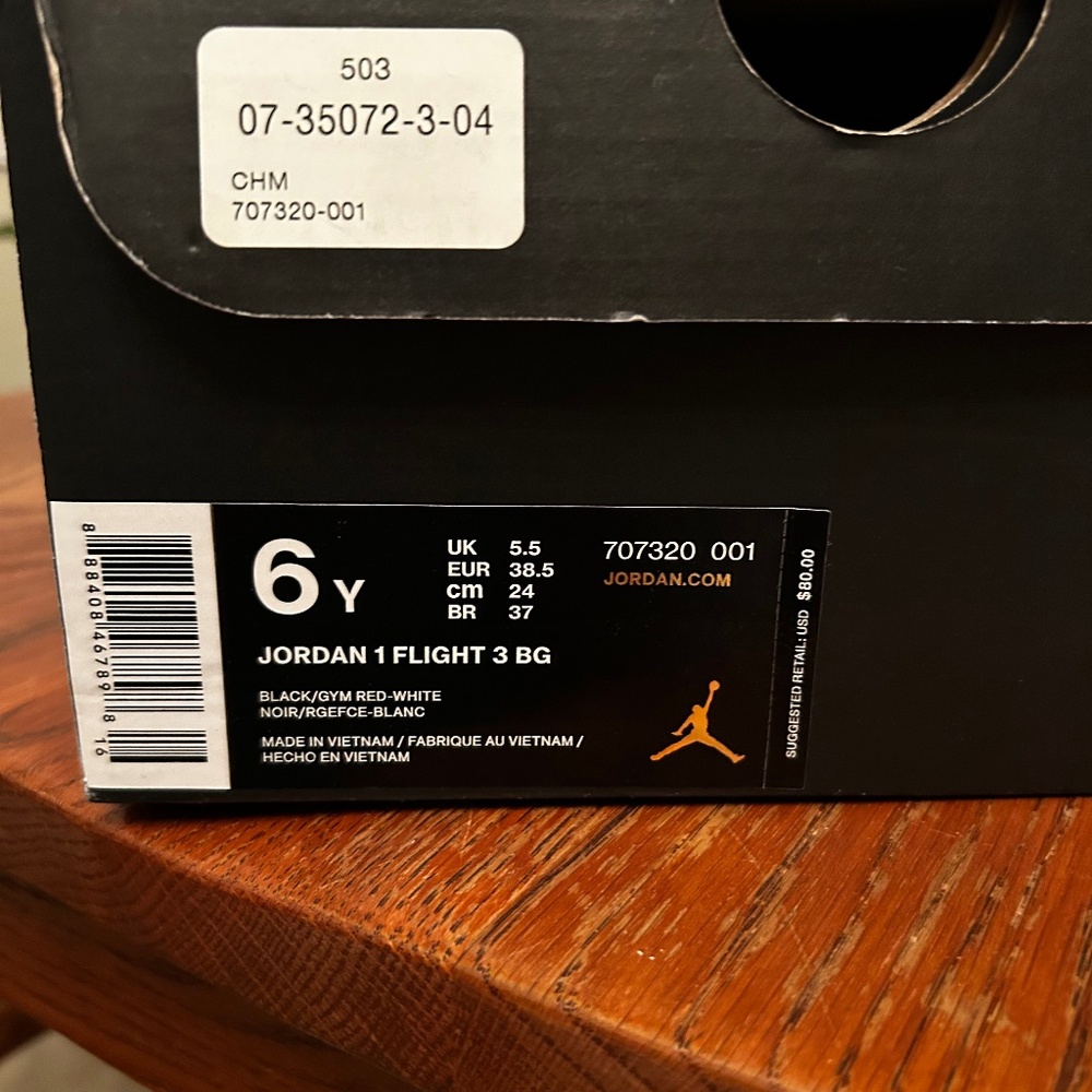Jordan 1 Flight 3 BG